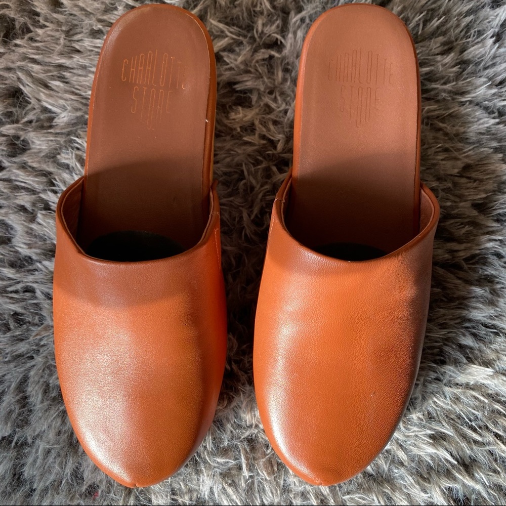 Charlotte Stone Martino Leather Clogs